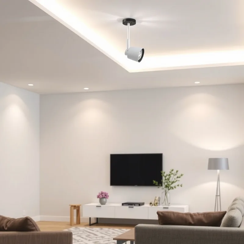 Magnetic Track Light